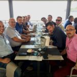 pausa pranzo sul lungolago di Feriolo