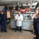 Visit to the Arsonsisi's liquid factory.