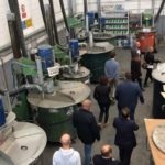 Visit to the Arsonsisi's liquid factory.