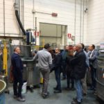 Visit to the Arsonsisi's liquid factory.